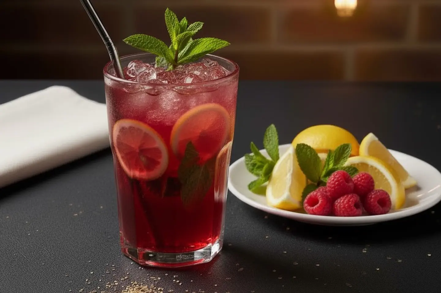 Raspberry Mojito
