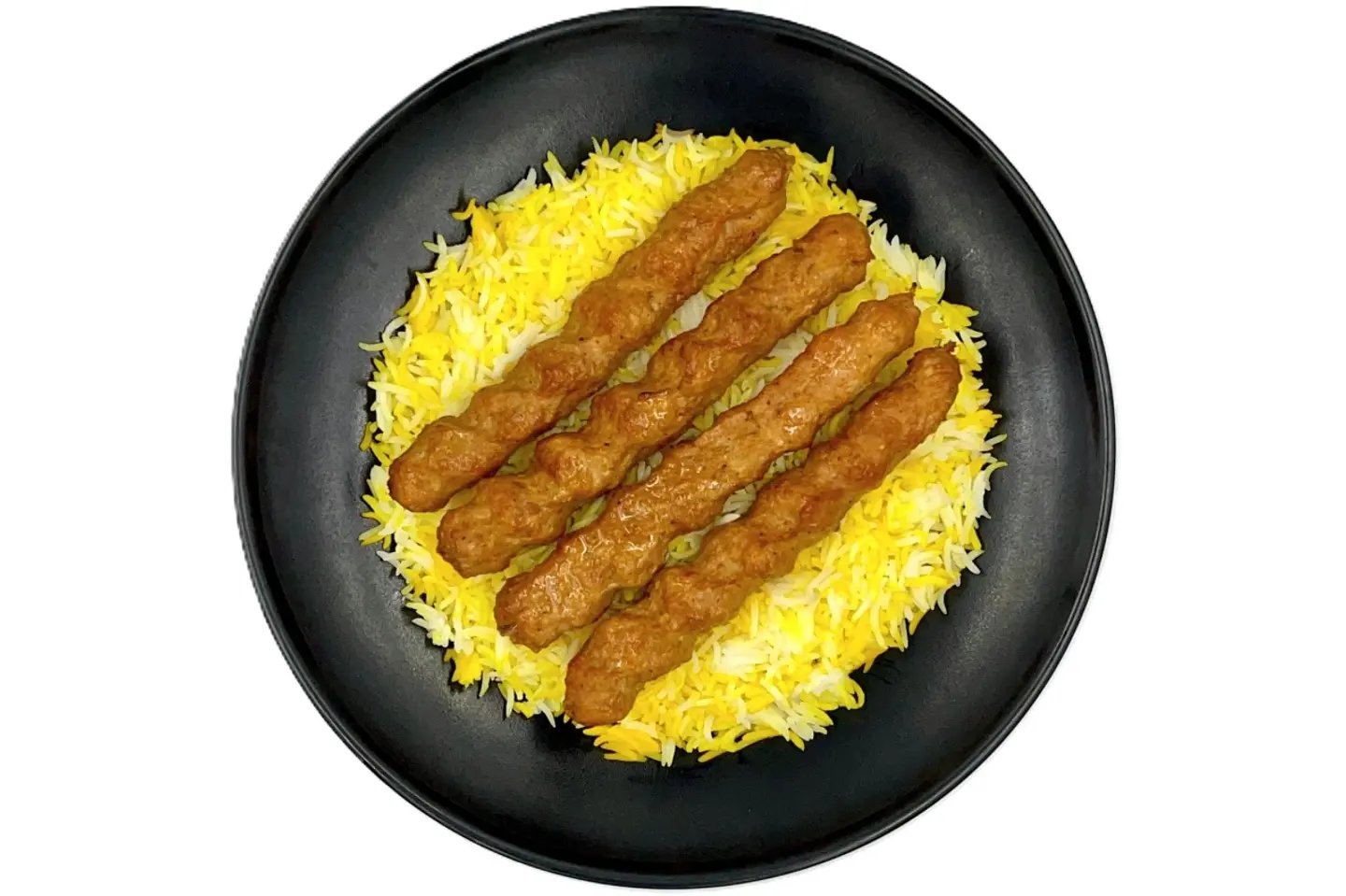 كباب دجاج مع الأرز