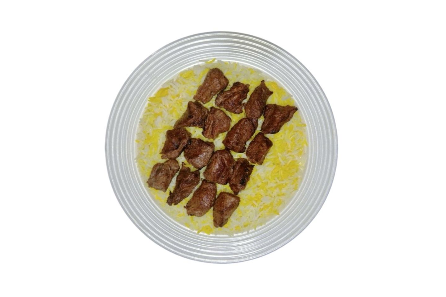 أوصال لحم مع الأرز