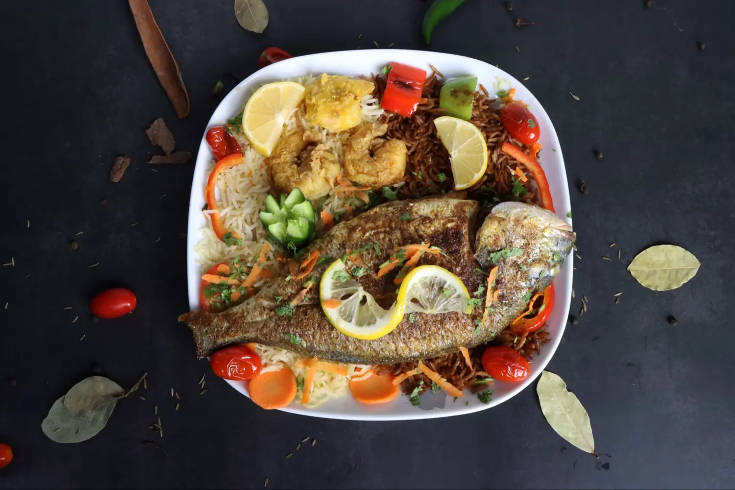 Sea Bream With Shrimp