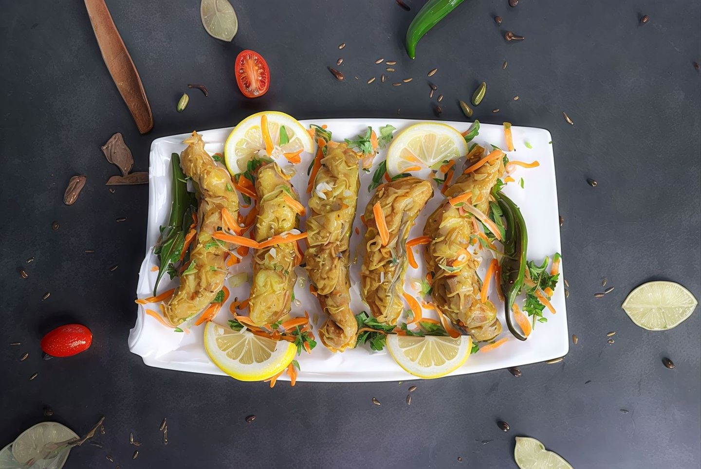 Fried Sea Bass Fillet