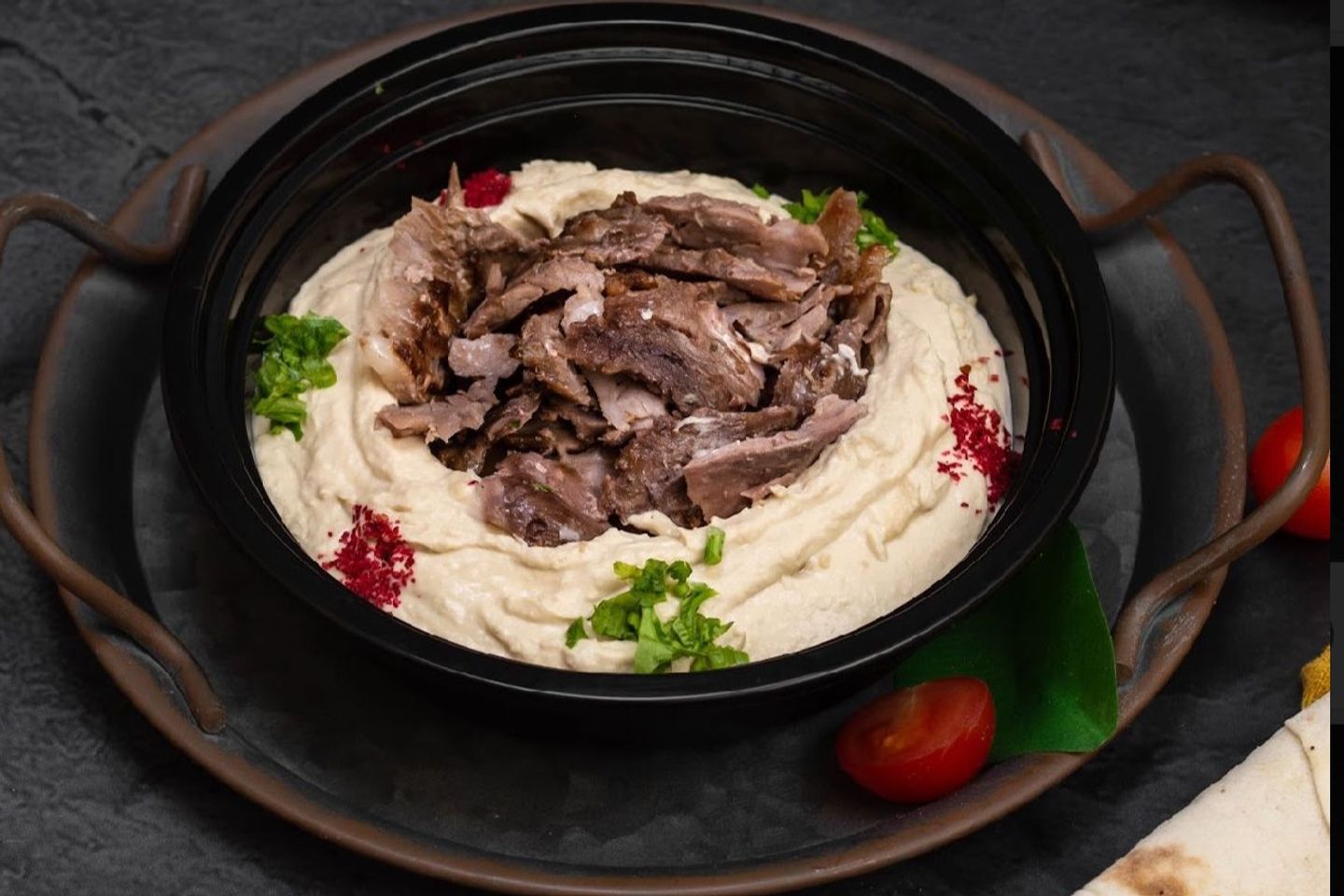 Hummus With Meat