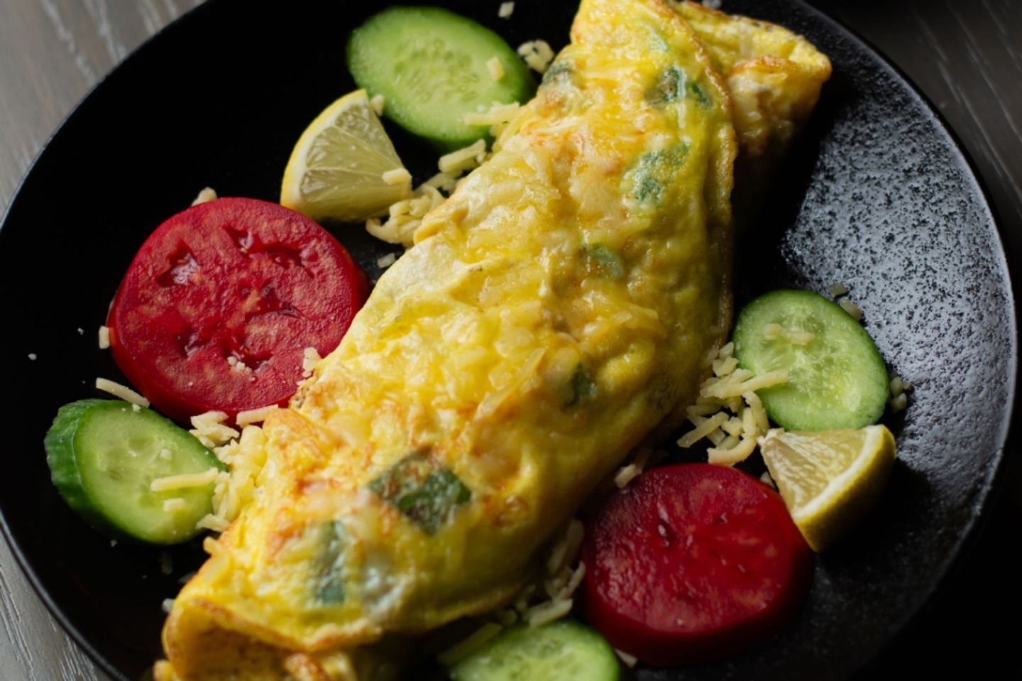Eggs Vegetable Roll