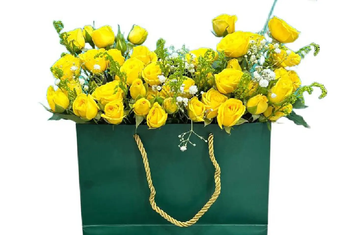 Carry Bag With Flower 141