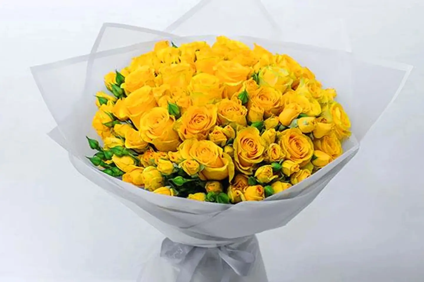 Yellow Blooms Bouquet 7