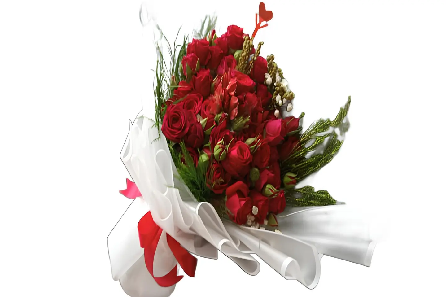 Red Baby Rose Bouquet 43