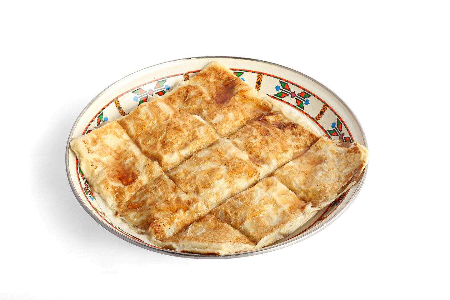 Sweet Mutabbak With Cream And Banana