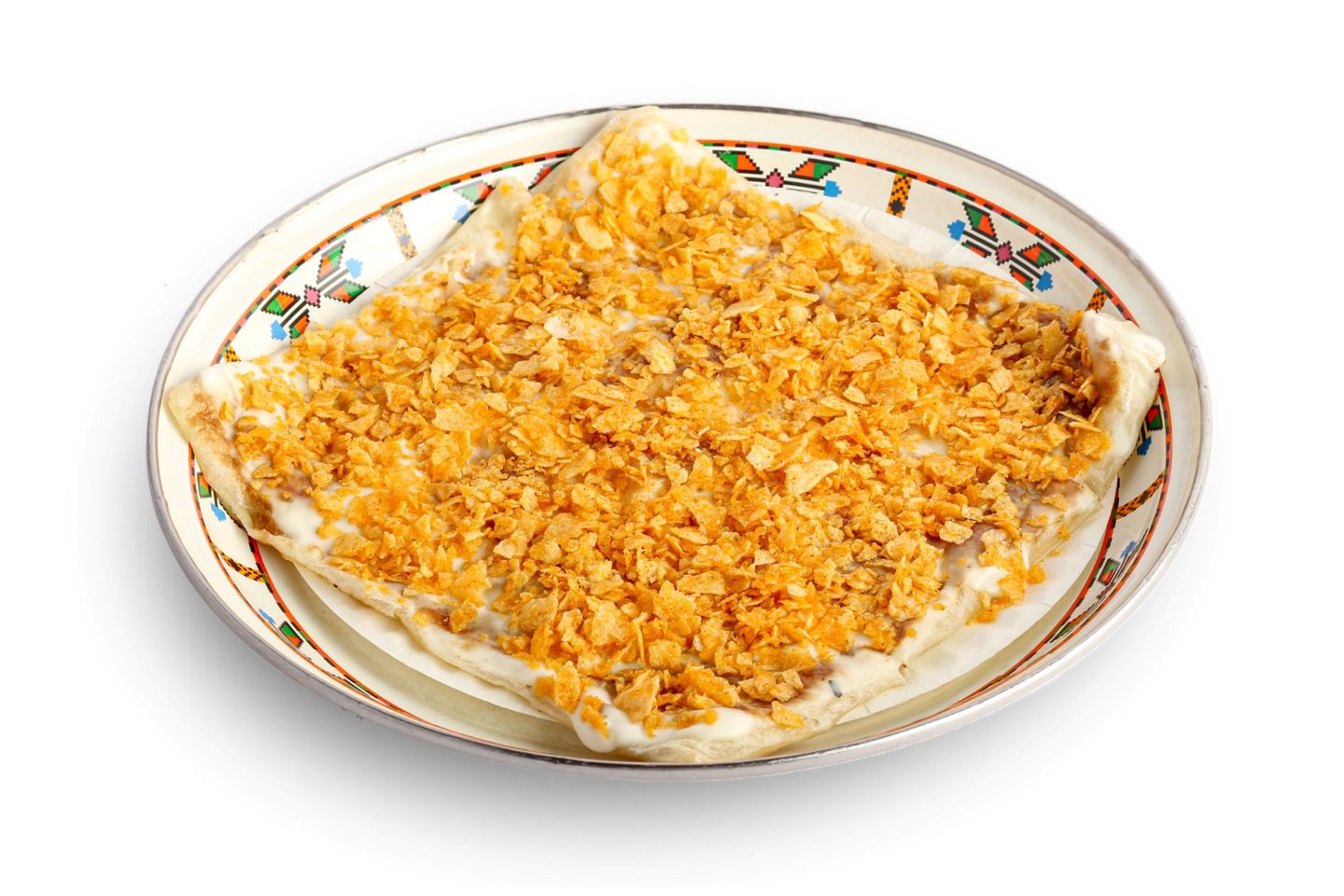 Mutabbaq Liquid Cheese And Omani Chips