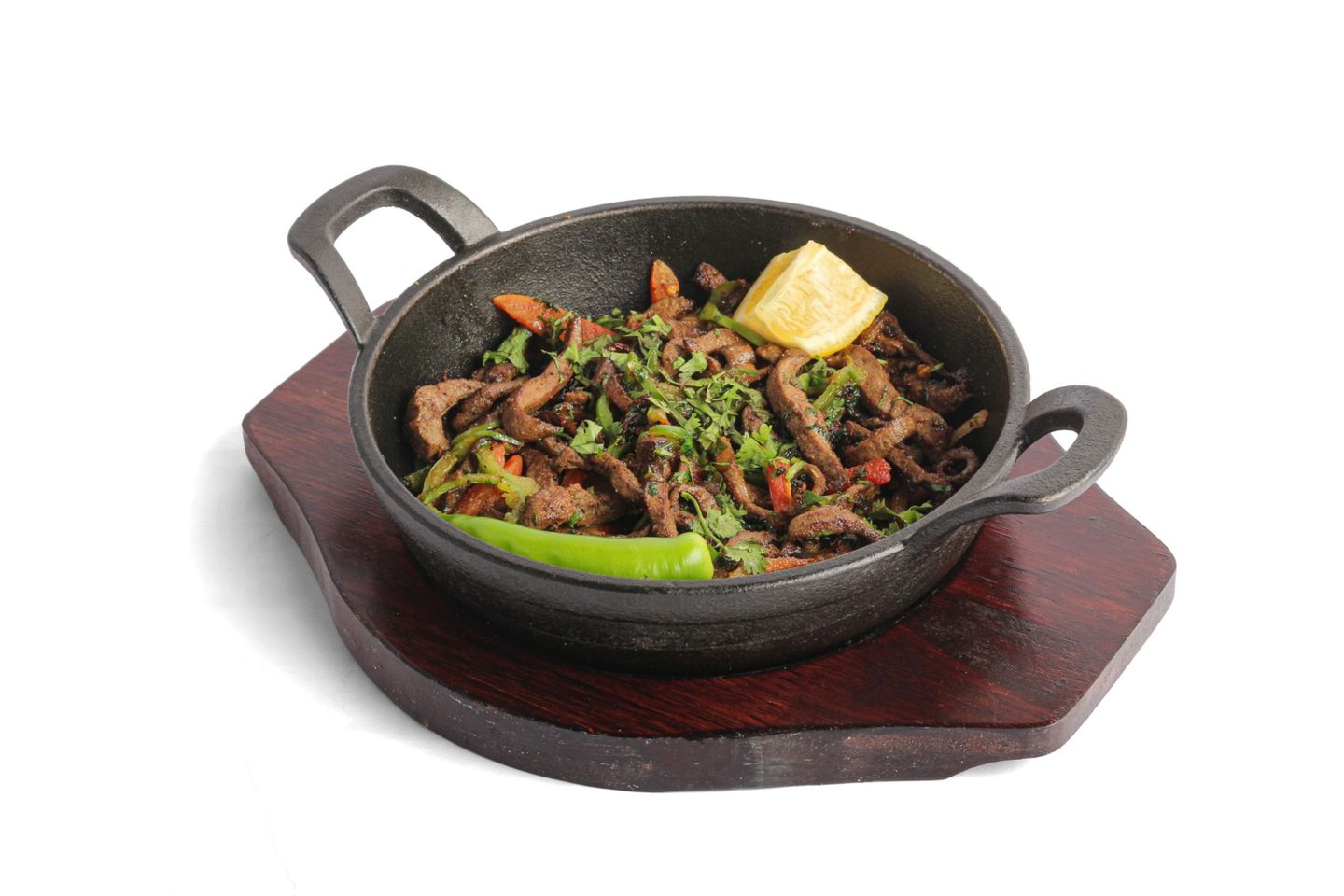 Fresh Sheep Liver Dish