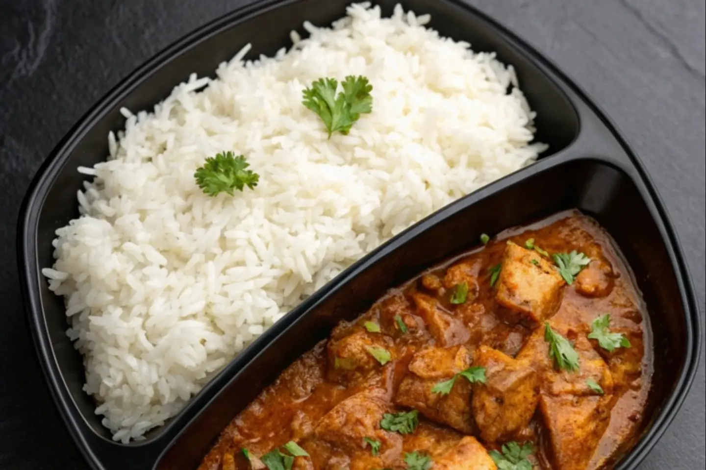 With Rice With Chicken