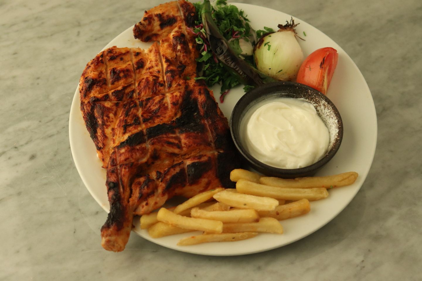 Charcoal Chicken With Ric
