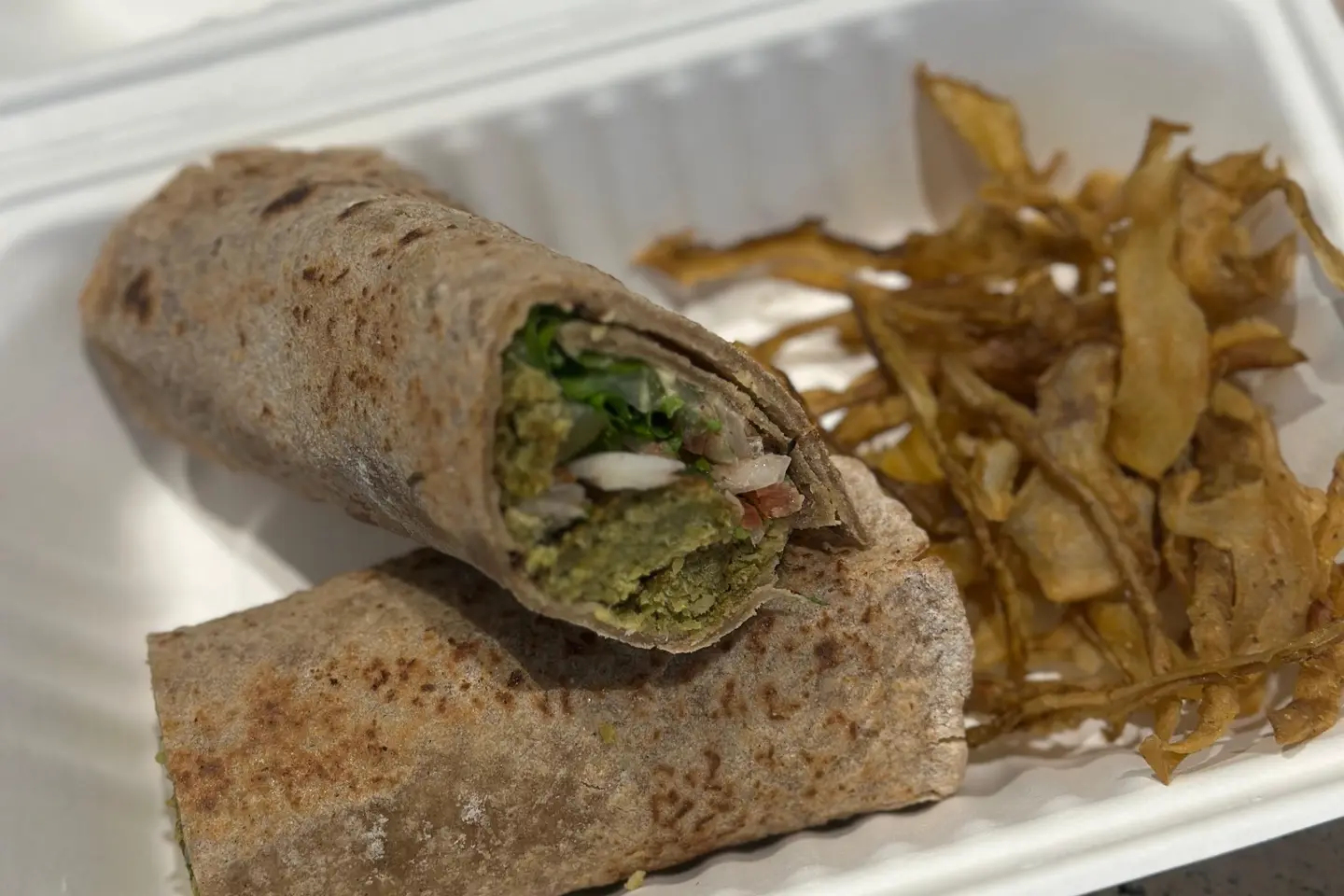 لفائف الفلافل