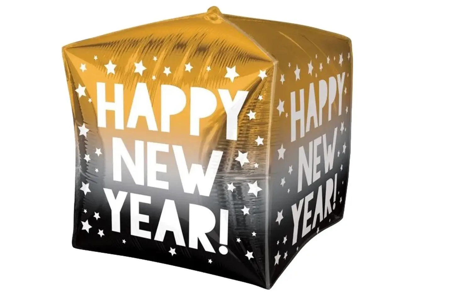 بالون السنة الجديدة مكعب