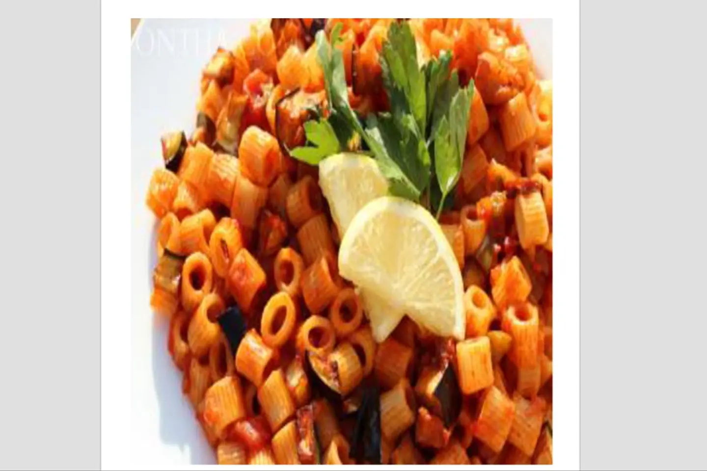 Red Pasta