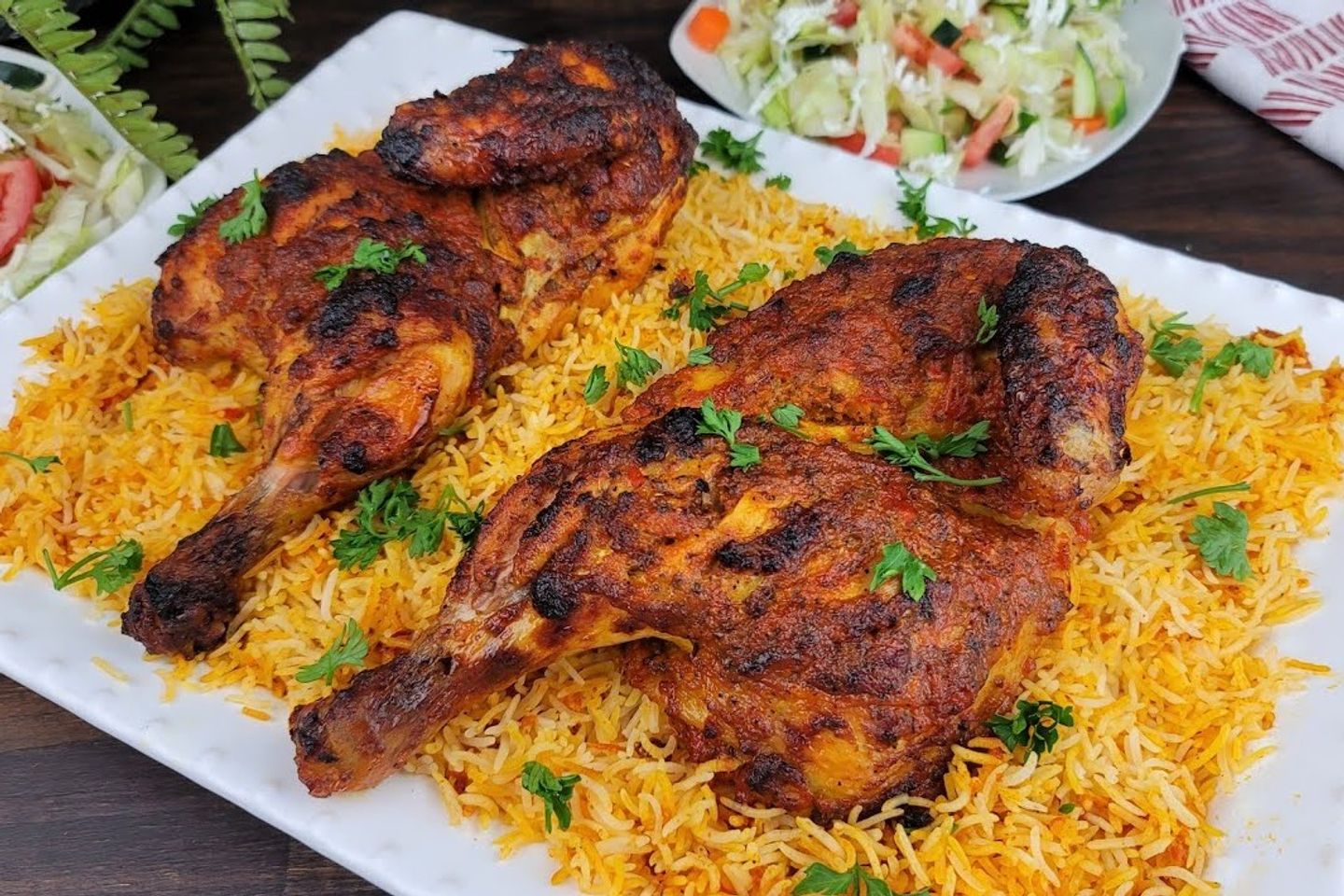 Charcoal Chicken With Rice