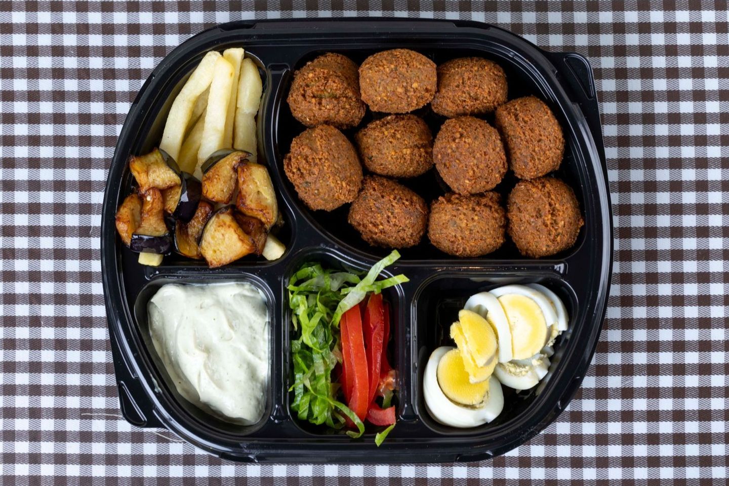 صحن فلافل