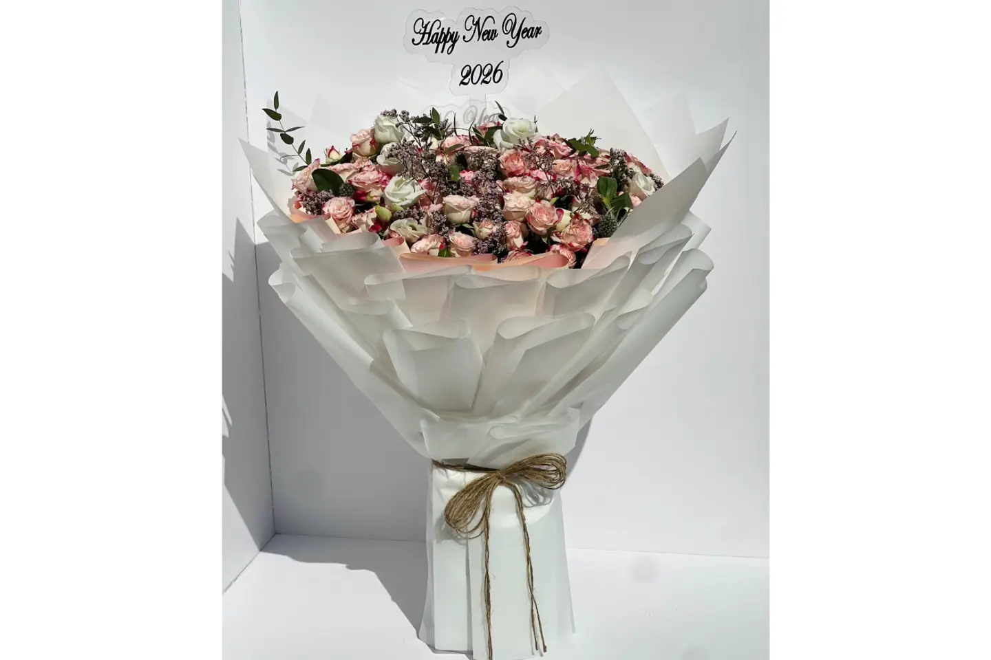 هدية رأس السنة - باقة زهور
