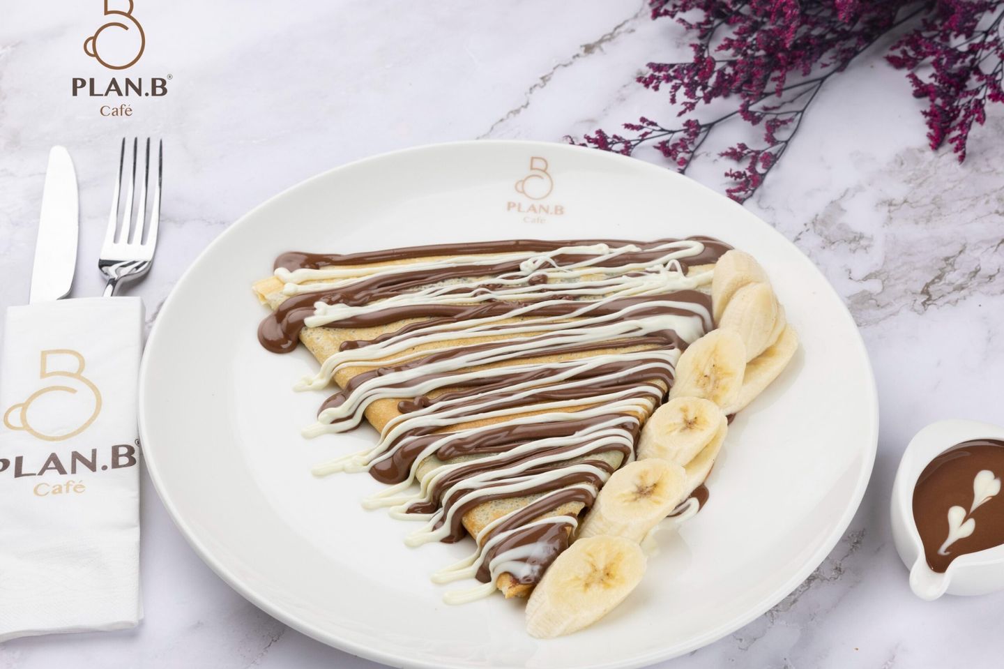 Nutella Banana Crepe
