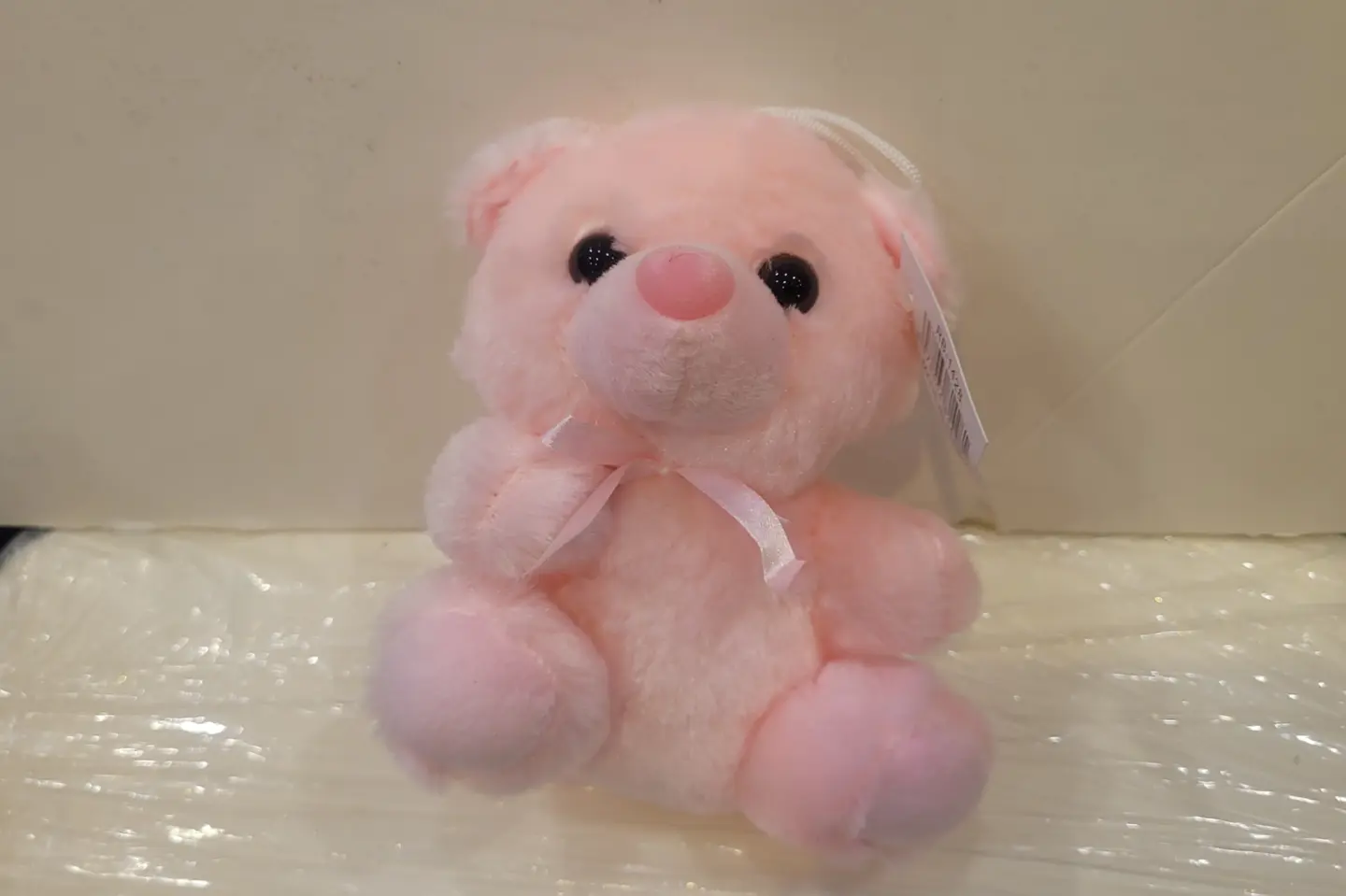 دبدوب وردي حجم صغير