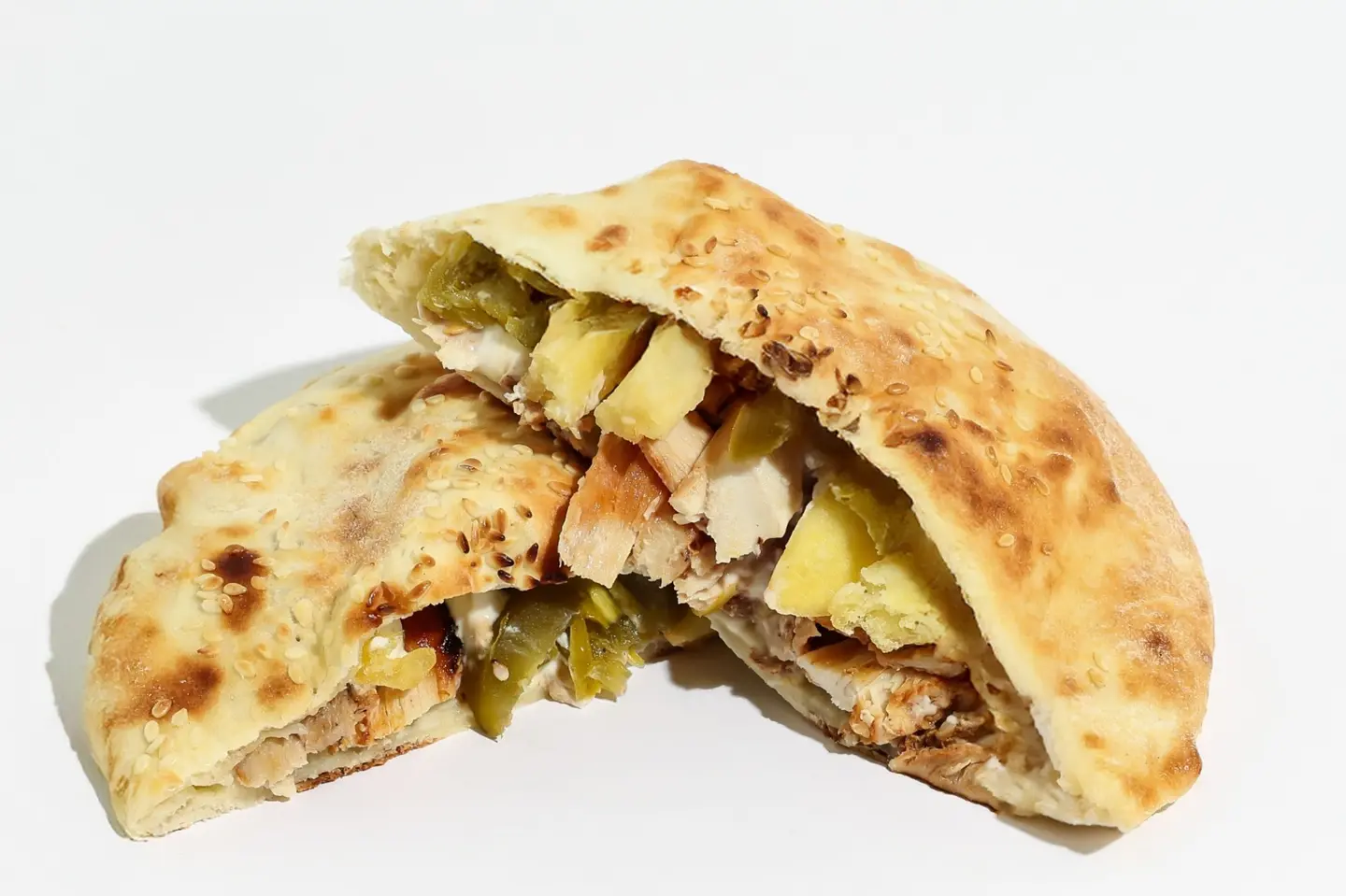 شاورما دجاج لبنة