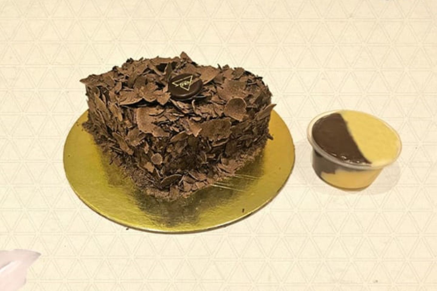 Trio Chocolate Cake