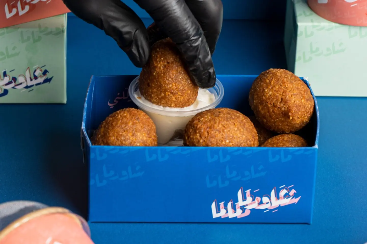 كبه لحم الماما اربع قطع