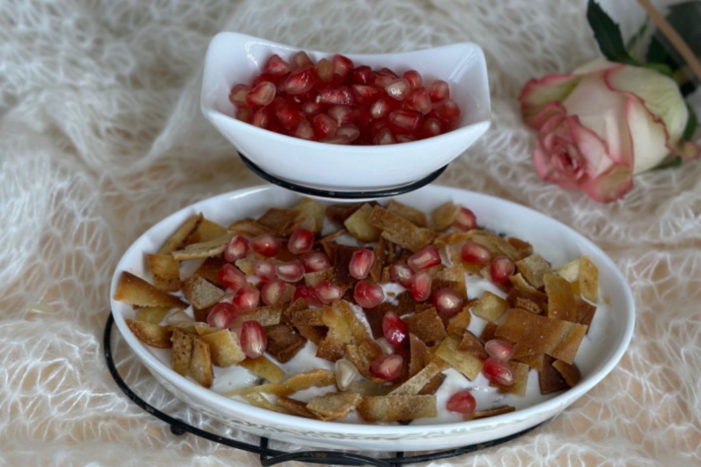 فتة ورق عنب