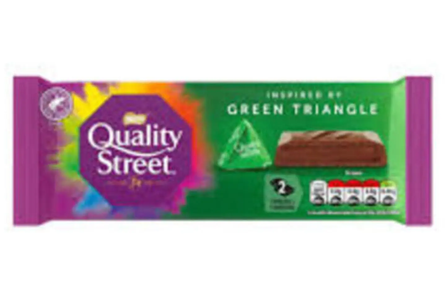 كواليتي ستريت كتلة مثلثة خضراء