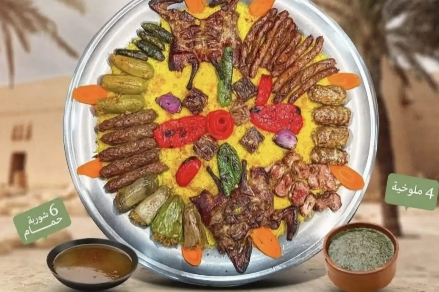 صينيه وحوي يا وحوي - عرض المشويات