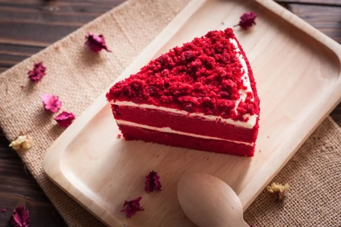 Ice Karkadeh With Red Velvet