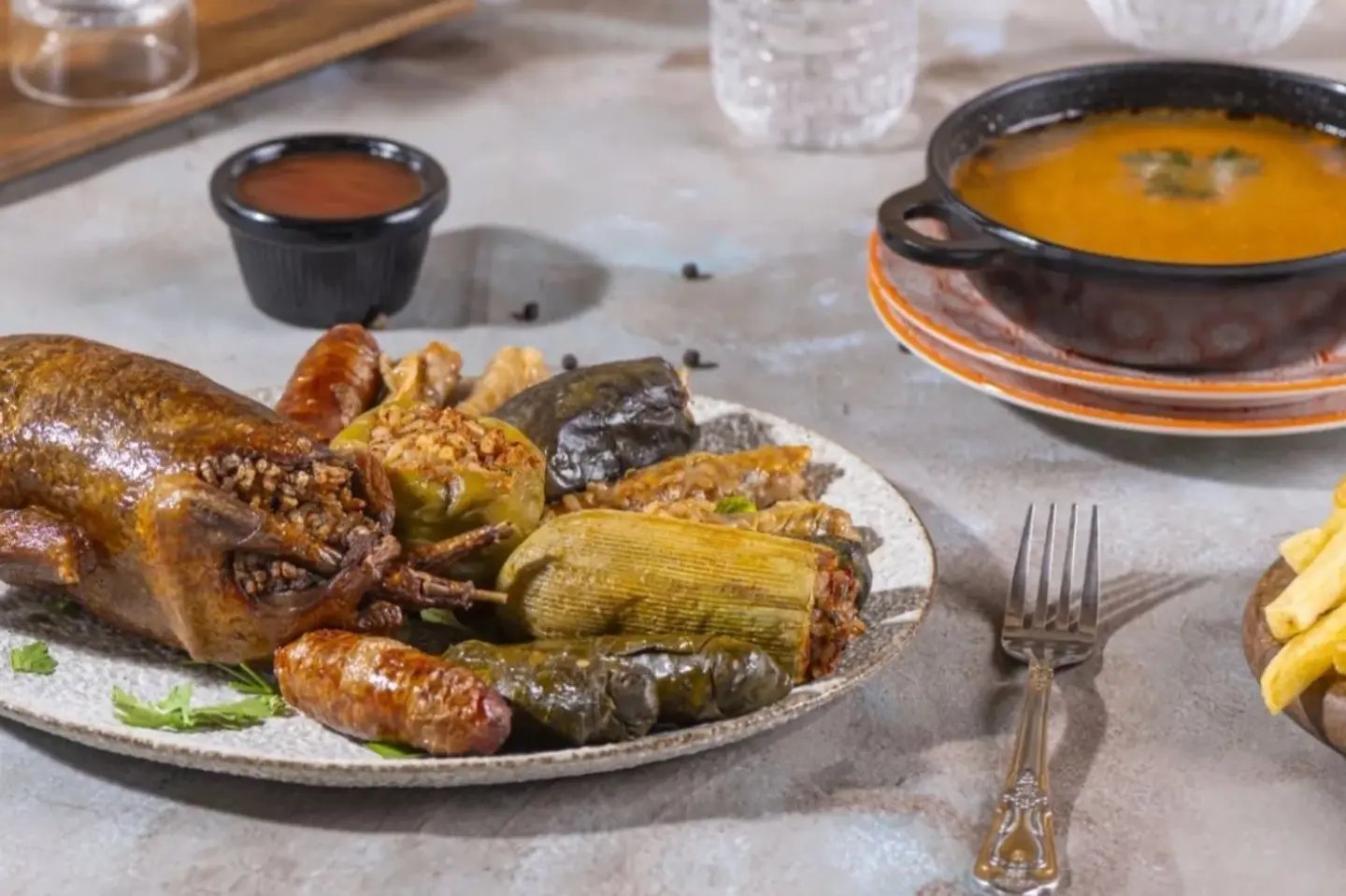 وجبة الحمام على الطريقة المصرية