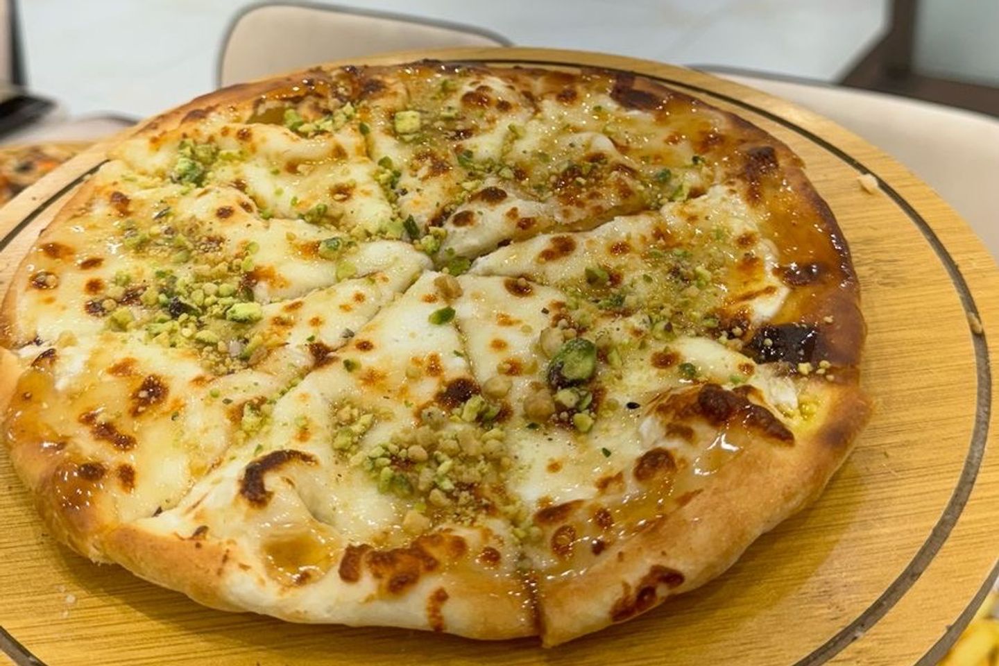 فطيرة لبنة مكسرات