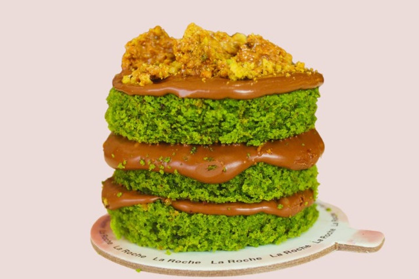 Mini Pistachio Nutella Cake