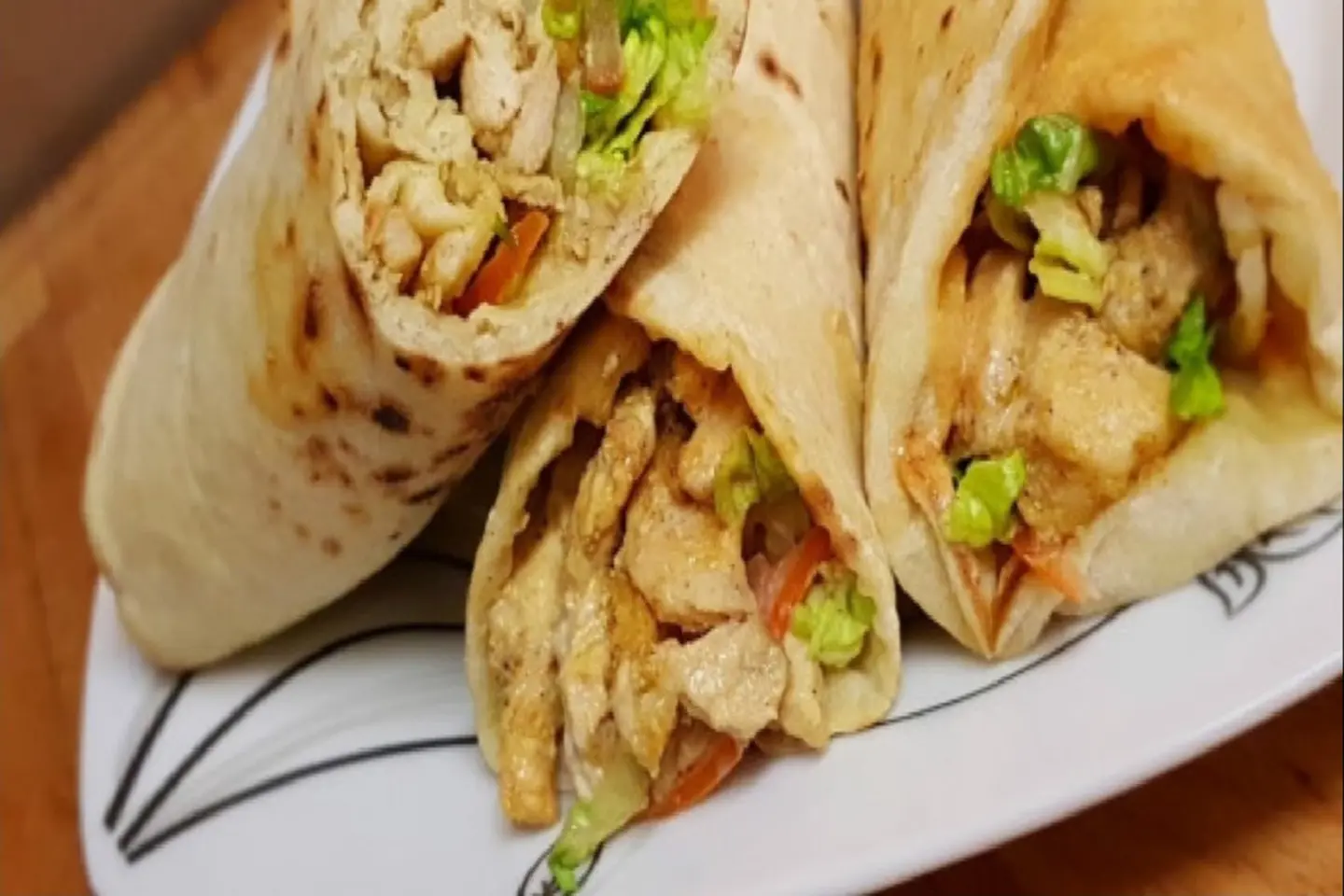 Shawarma Tortilla Cheese Sandwich