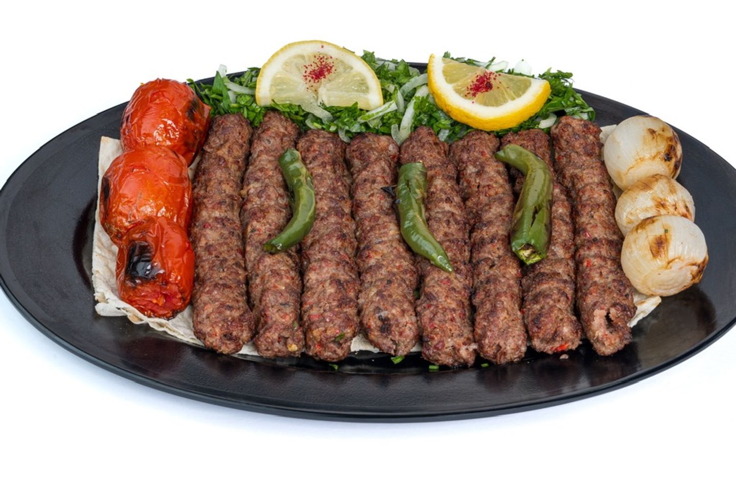 نص كيلو كباب لحم