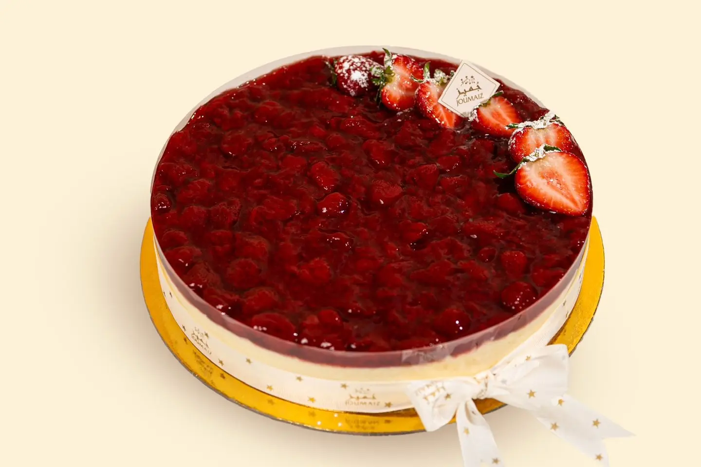 Strawberry Cheesecake - Template For 8 To 9 People