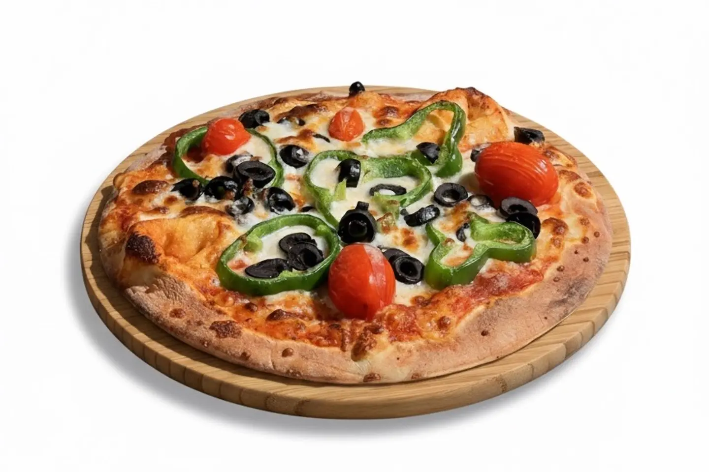 بيتزا خضار صغيرة