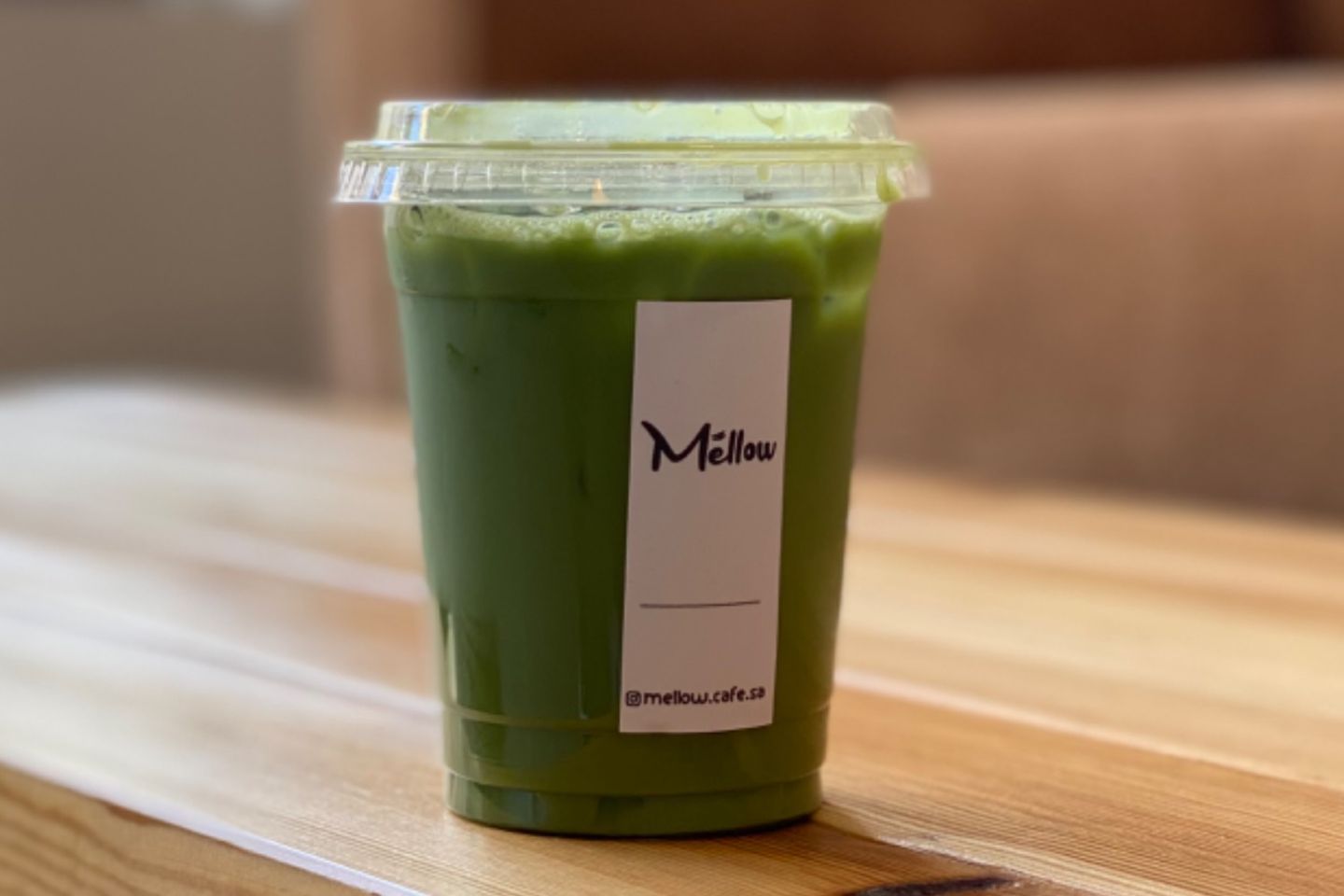 Ice Matcha With Coconut Milk