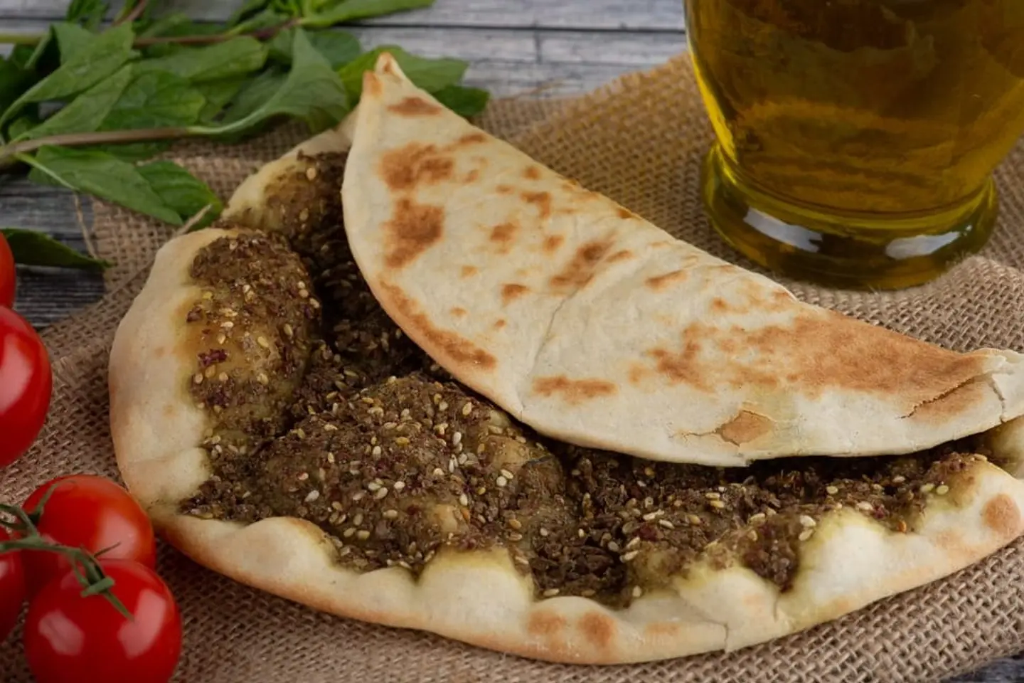فطيرة زعتر