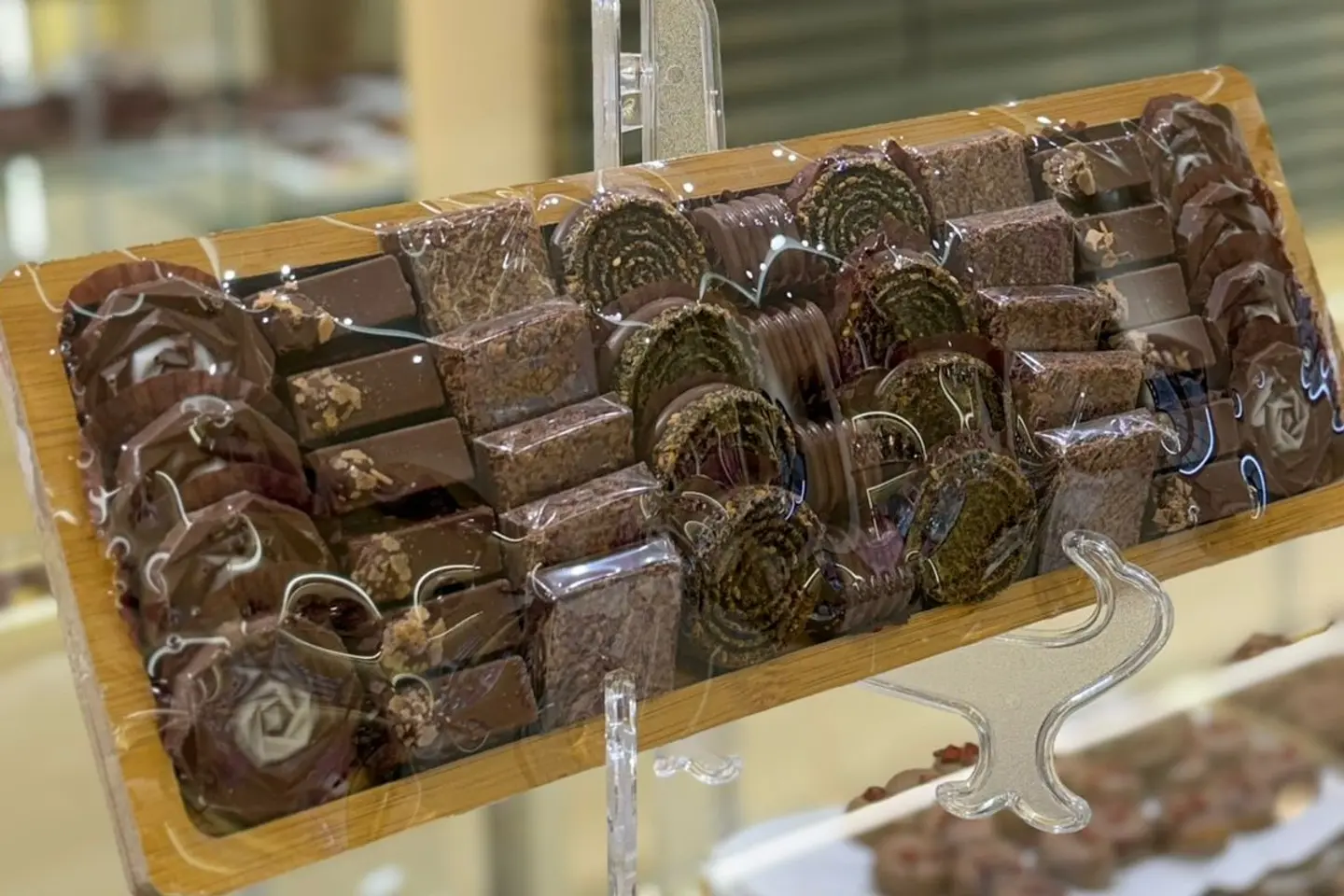 صينية مكس شوكولاتة بلجيكية فاخرة