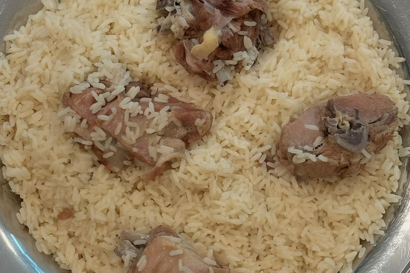 نفر مضغوط لحم مع أرز ابو بنت