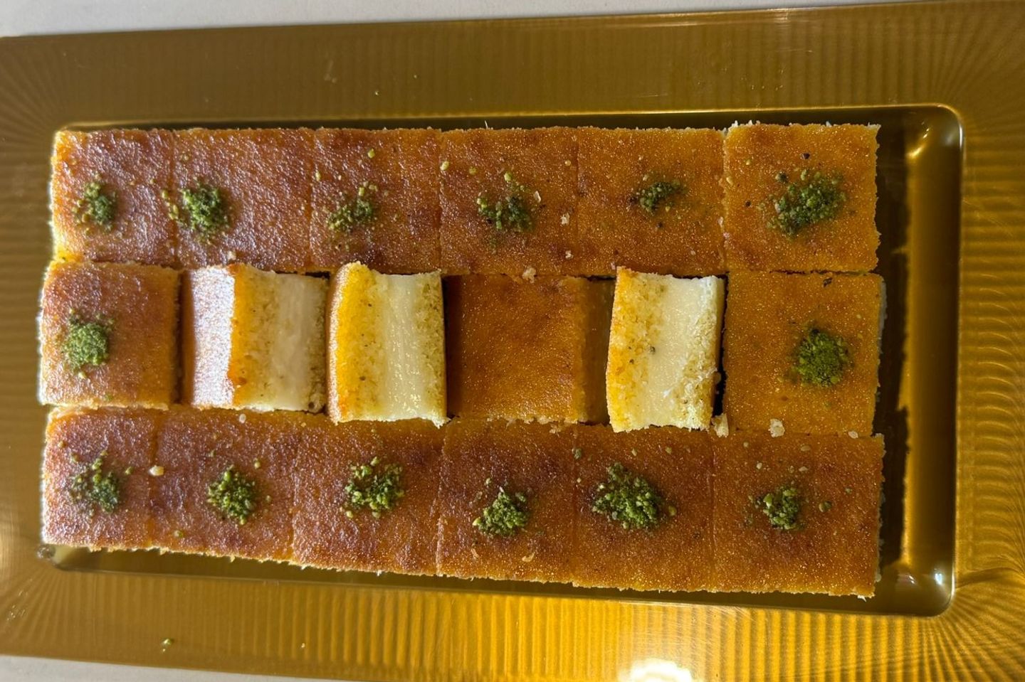 Basbousa With Cream