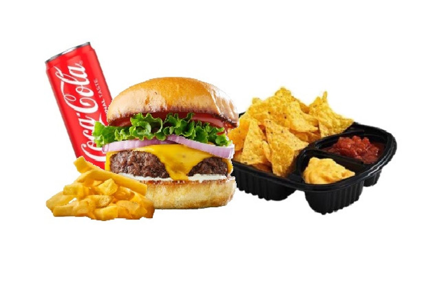 Nachos Burger Combo