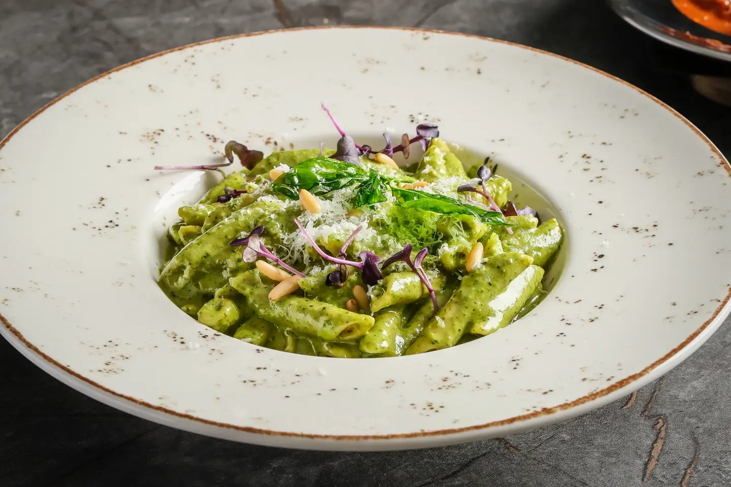 Penne With Pesto Sauce