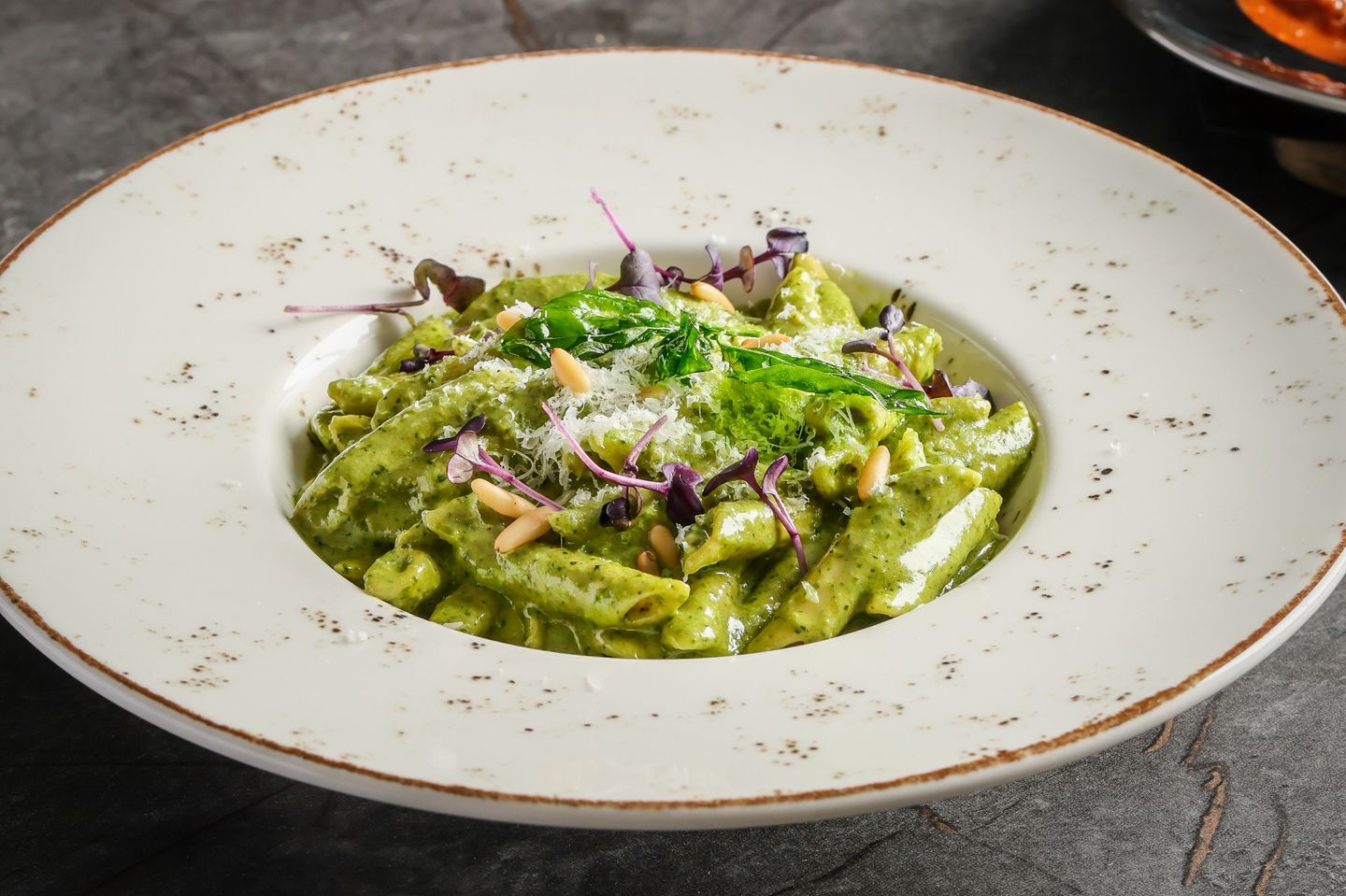 Penne With Pesto Sauce