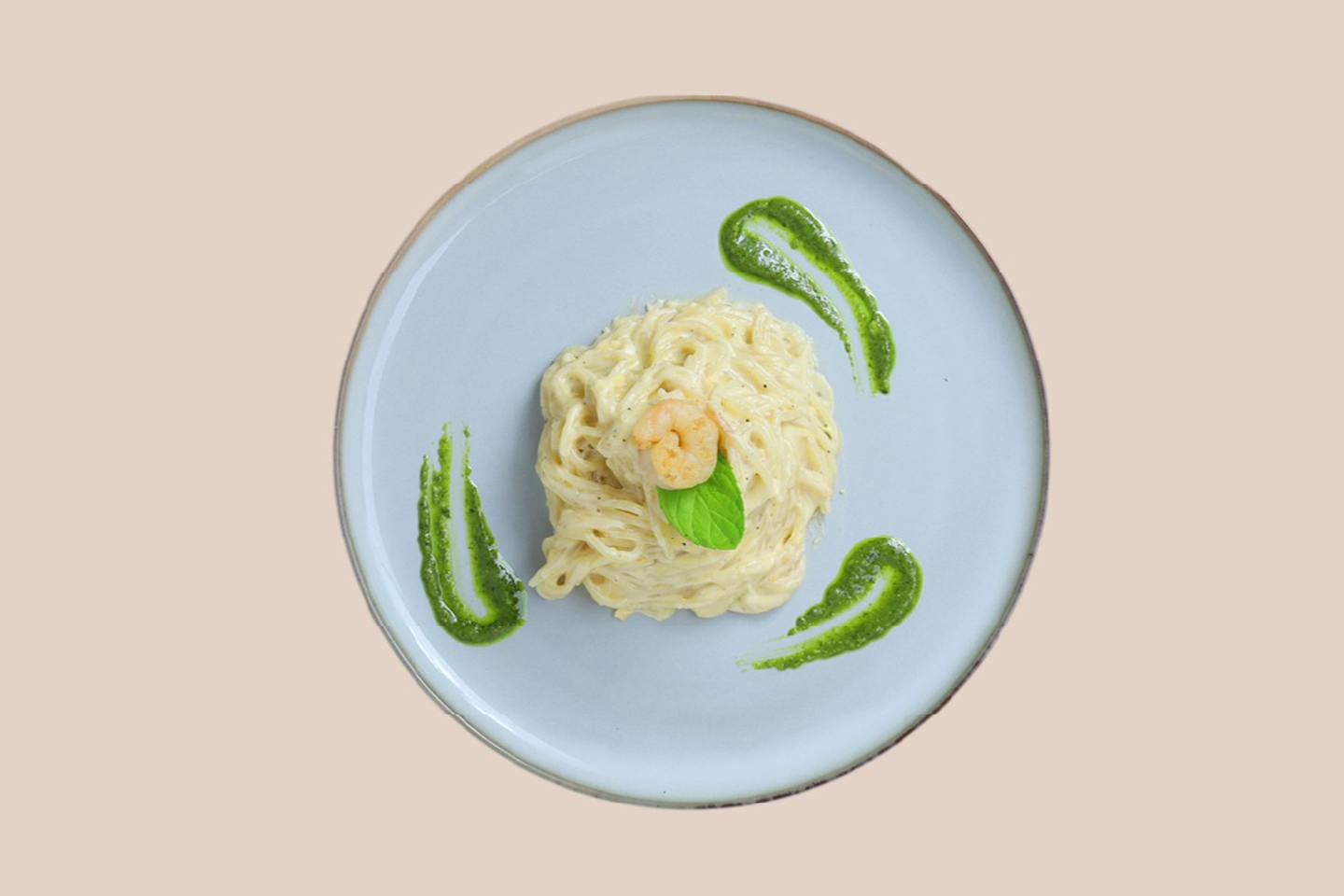Linguine Pasta With Shrimp