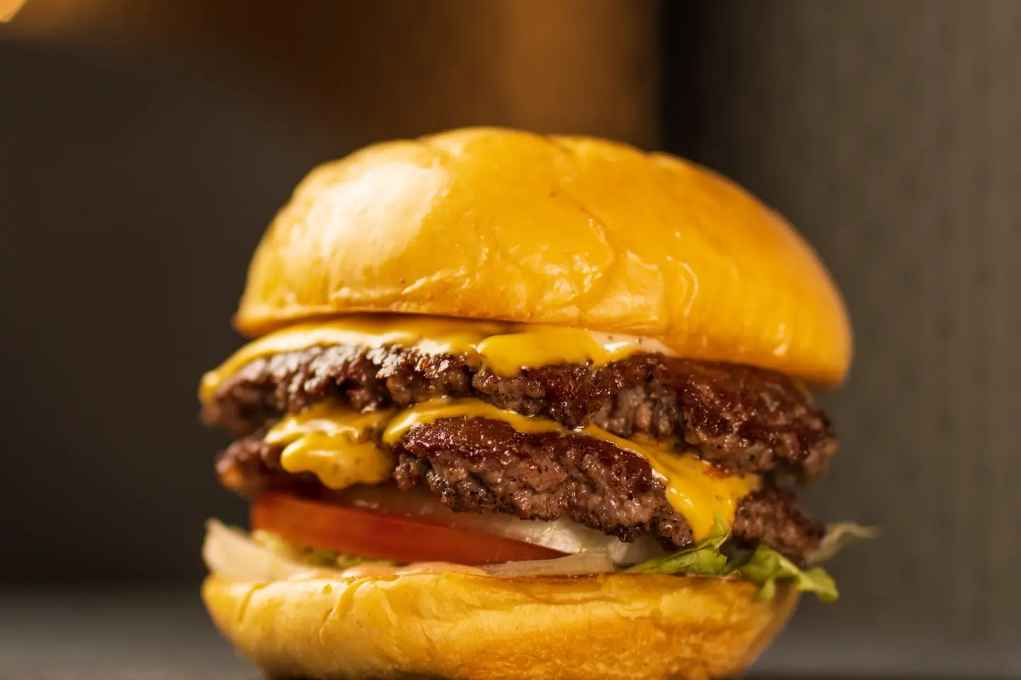 كرانشي برجر اللحم