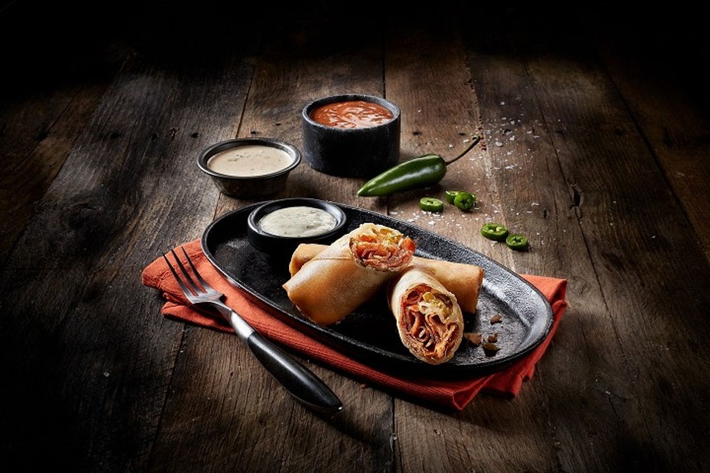 Doner Spring Rolls