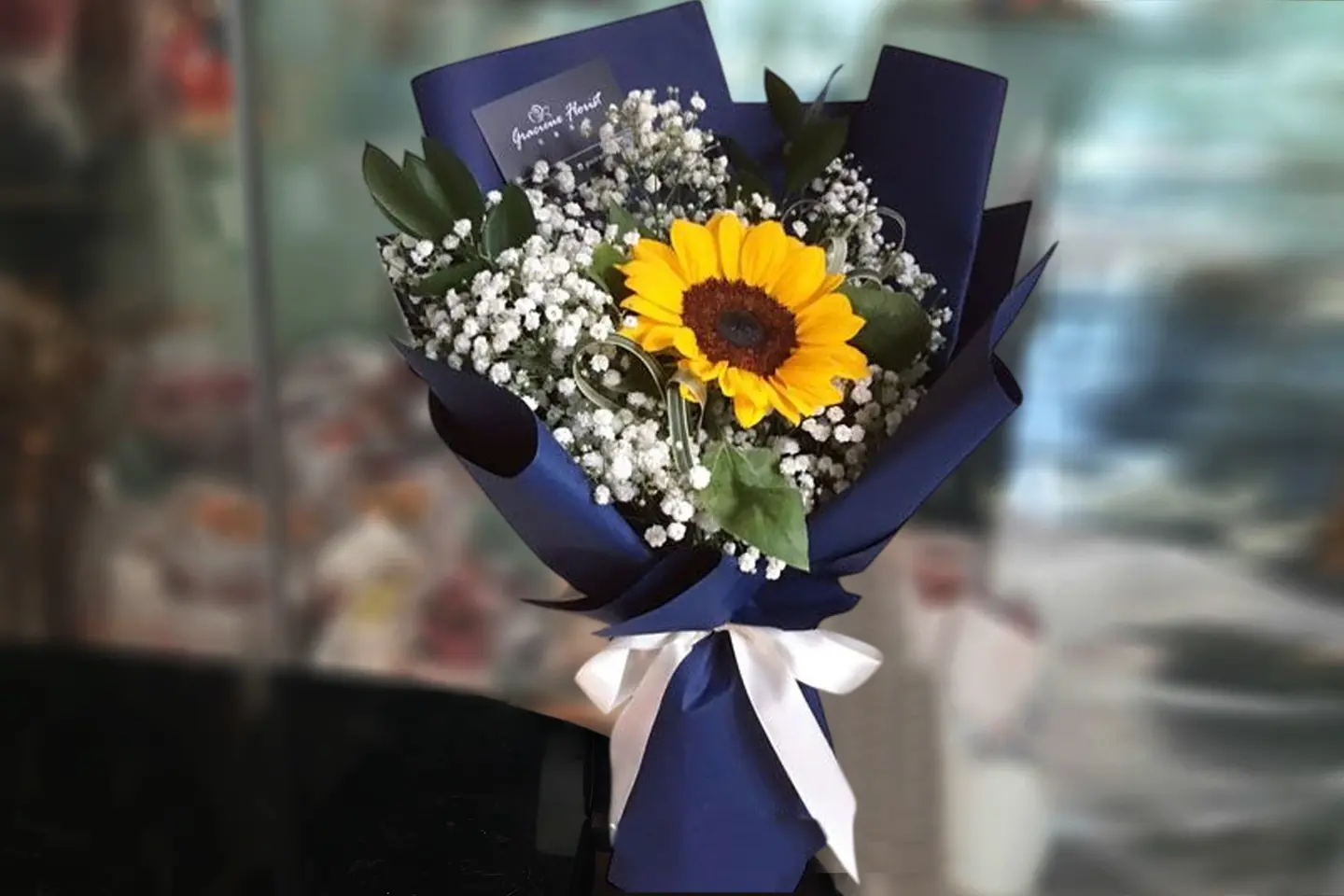 باقة صغيرة عباد الشمس قطعة واحدة