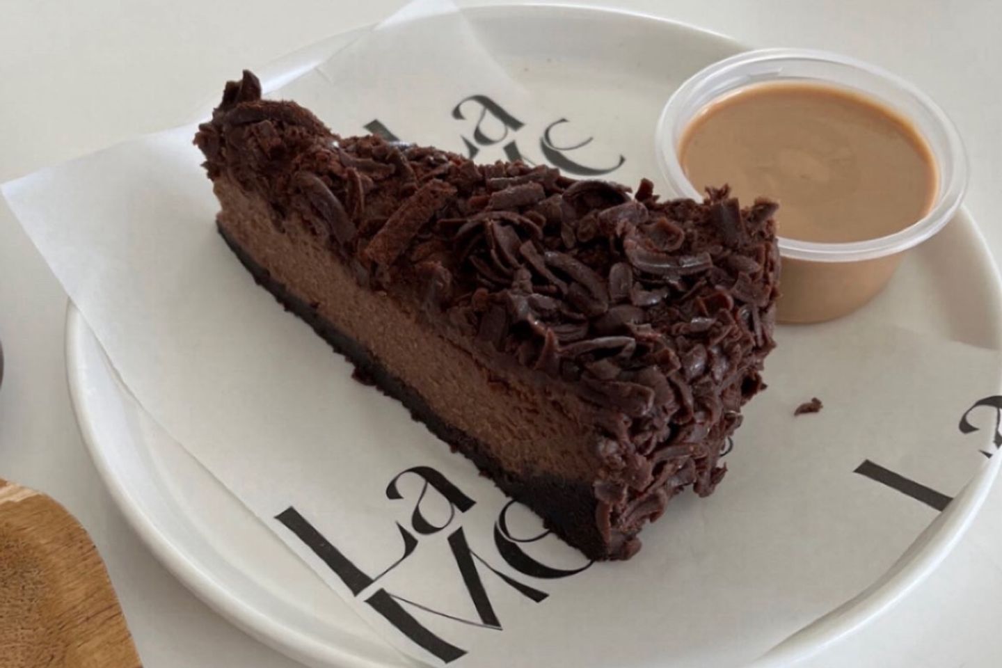 Chocolate Cake With Salted Caramel Sauce